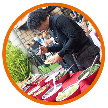 Sigue disfrutando tu comida