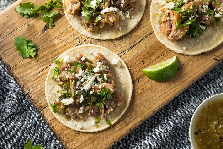 Tipos de tacos